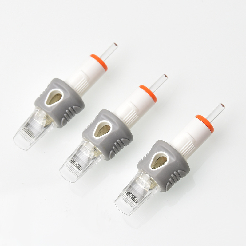 New Cross-Border Popular Package Silicone Tattoo All-In-One Needle 20 Tattoo Scalp Current Meter Machine Set Needle Ink Cartridge