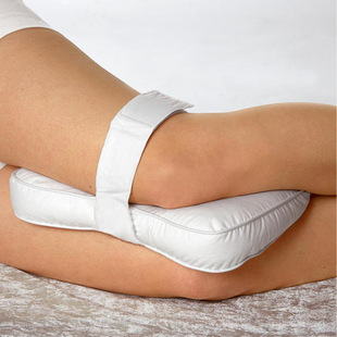 Amazon Single Shredded Memory Foam Pillow Amazon Hot Selling with Strap Fixed Shredded Sponge Knee Pillow
