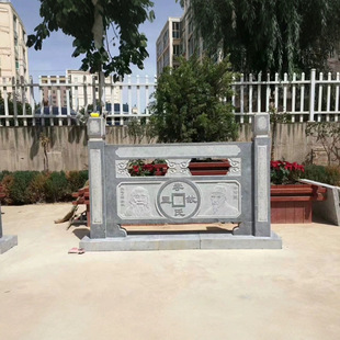 White Marble Railing Manufacturer, Bluestone Carved Stone Railing, River Stone Guardrail, Outdoor Balcony Stone Fence