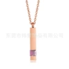 Rose Golden October Birth Cream Stone