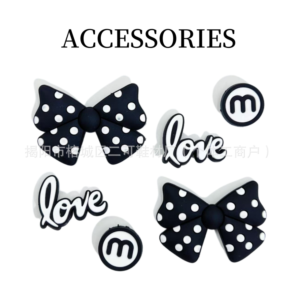 INS primavera nuevo ballet de perla punto de onda arco agujero agujero zapatos de ballet hebilla coreana diy accesorios desmontables
