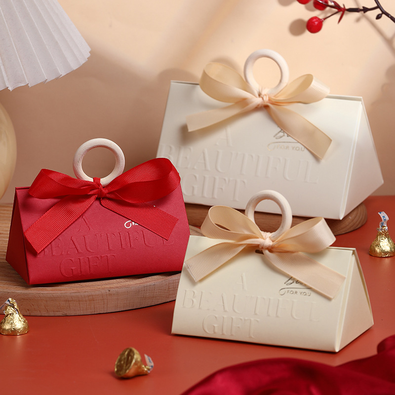 Wedding Candy Box 2023 Forest Style Engagement Advanced Feel Candy Bag Wedding Favors Gift Box Candy Box Packaging Empty Box