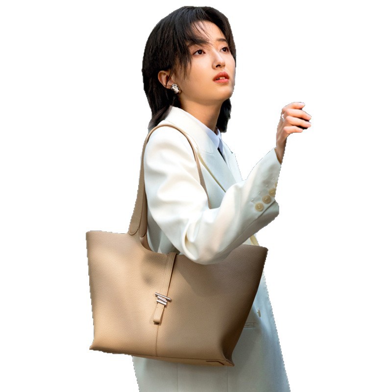 2026 Spring/Summer New Wind Bell Tote Bag For Women, Large Capacity Commuter Shoulder Bag, Market Bag, Fashionable Underarm Bucket Bag - Thumbnail 5