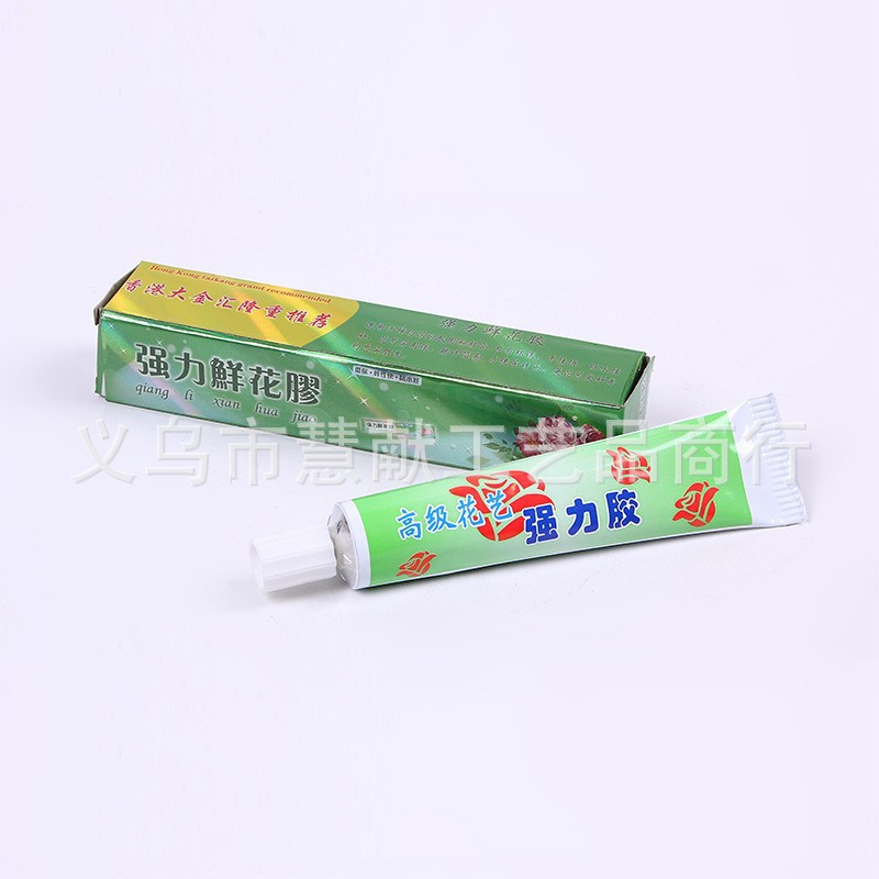 Fábrica de venta directa de pegamento floral de alta calidad floral fuerte adhesivo floral auxiliar al por mayor