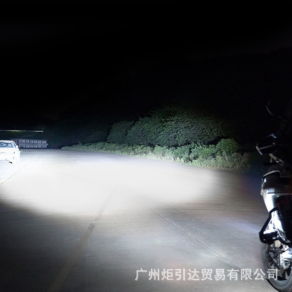 Universal External 6-Led Motorcycle Spotlight, Electric Vehicle Auxiliary Led Headlight, External Modified Car Light