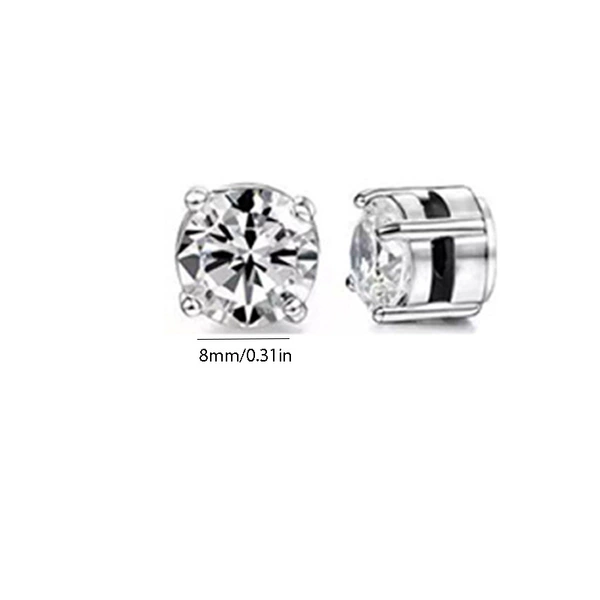 Steel, 8mm, 1 pair