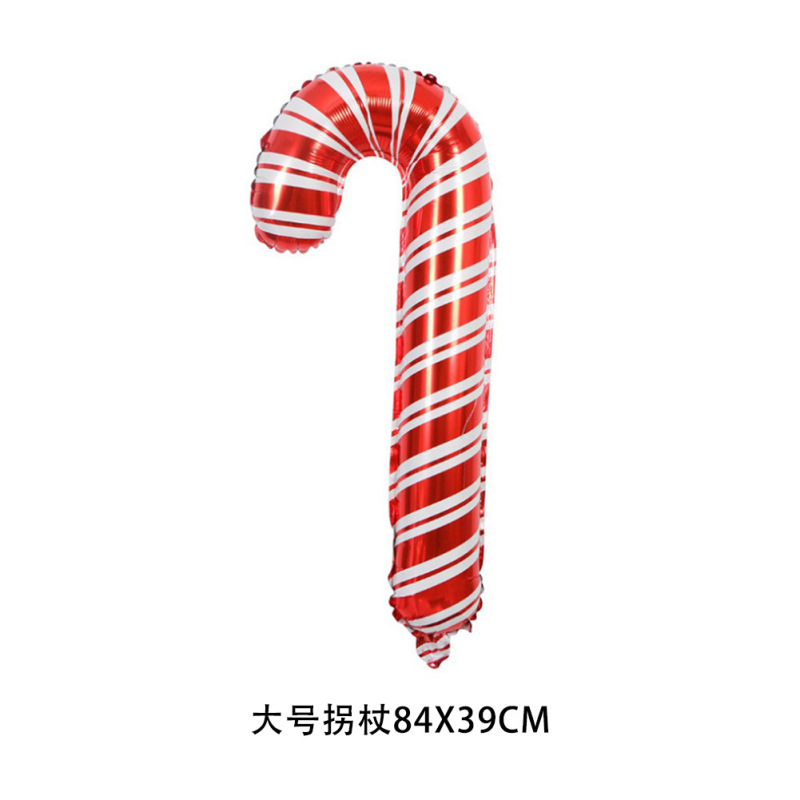 クリスマスシリーズアルミフィルム風船 クリスマスショッピングモール 学校 クリスマスイブパーティー装飾 アルミホイル風船用品|undefined