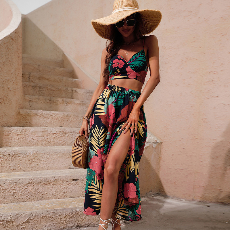 Floral Printed Beach Dress 3