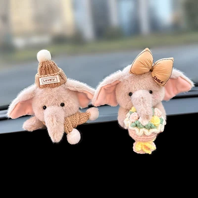 New Cute Little Elephant Car: Car ornaments