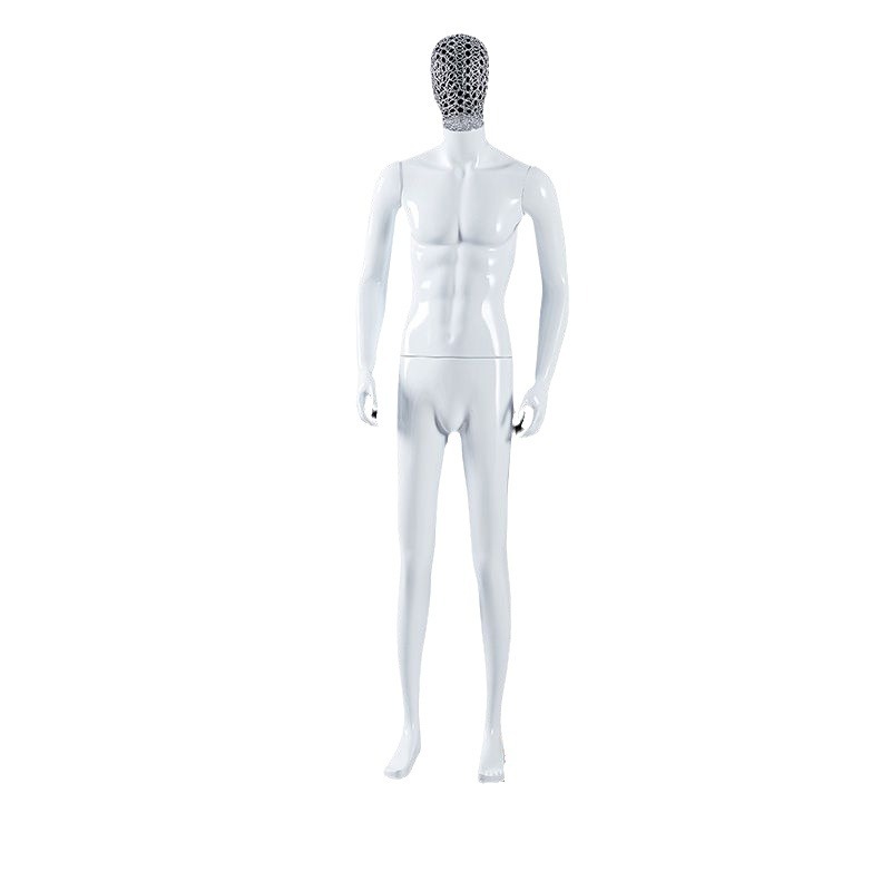 Modelo masculino accesorios cuerpo humano maniquí de plástico plataforma tienda de ropa masculina ventana de ropa disparar modelo de exhibición de ropa