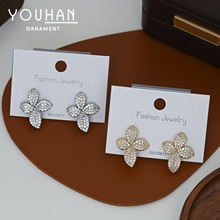 S925���뺫��ʱ����Ƹ��ʯ����Ů�߼���Ҷ�Ӷ���Ʒ�����������