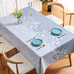 Benzhihuayuanyuan tablecloth wholesale cross-border American waterproof and oil-proof rectangular tablecloth ins style coffee table cloth