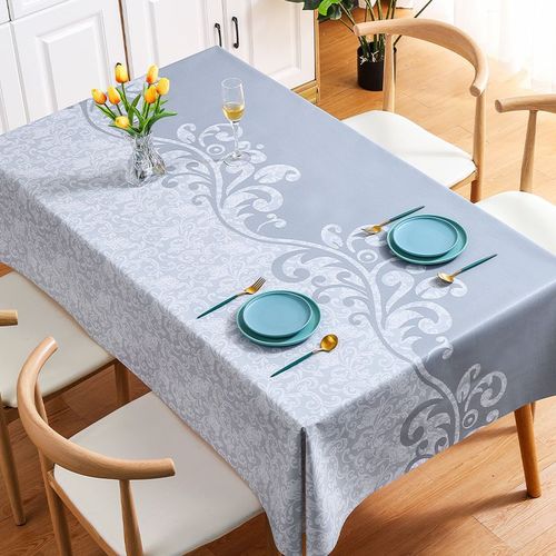 Benzhihuayuanyuan tablecloth wholesale cross-border American waterproof and oil-proof rectangular tablecloth ins style coffee table cloth