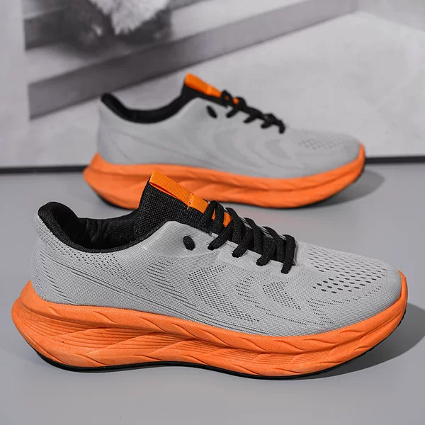 Breathable Autumn New Shock-Absorbing Running Shoes, Comfortable, Lightweight, Breathable Commuter Jogging Shoes, Sports Casual Mesh Trendy Shoes