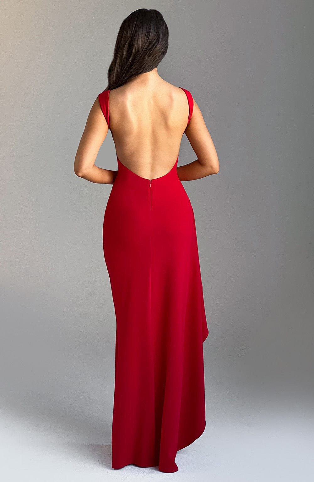 336g Weight Maxi Long Dress Dress Length Type Short Sleeve Sleeve Length Sheath Dress Dresses Type Regular Sleeve Sleeve Type Polyester Fabric Type High Waist Waist Line Holiday, Banquet, Selfie Occasion Round Neck Neckline Regular Fit Fit Type Solid Color Pattern Summer Season Women's Gender Backless Design Streetwear Style Wholesale Women's Streetwear Backless Solid Color Holiday Banquet Selfie Round Neck Short Sleeve Sheath Dress 16