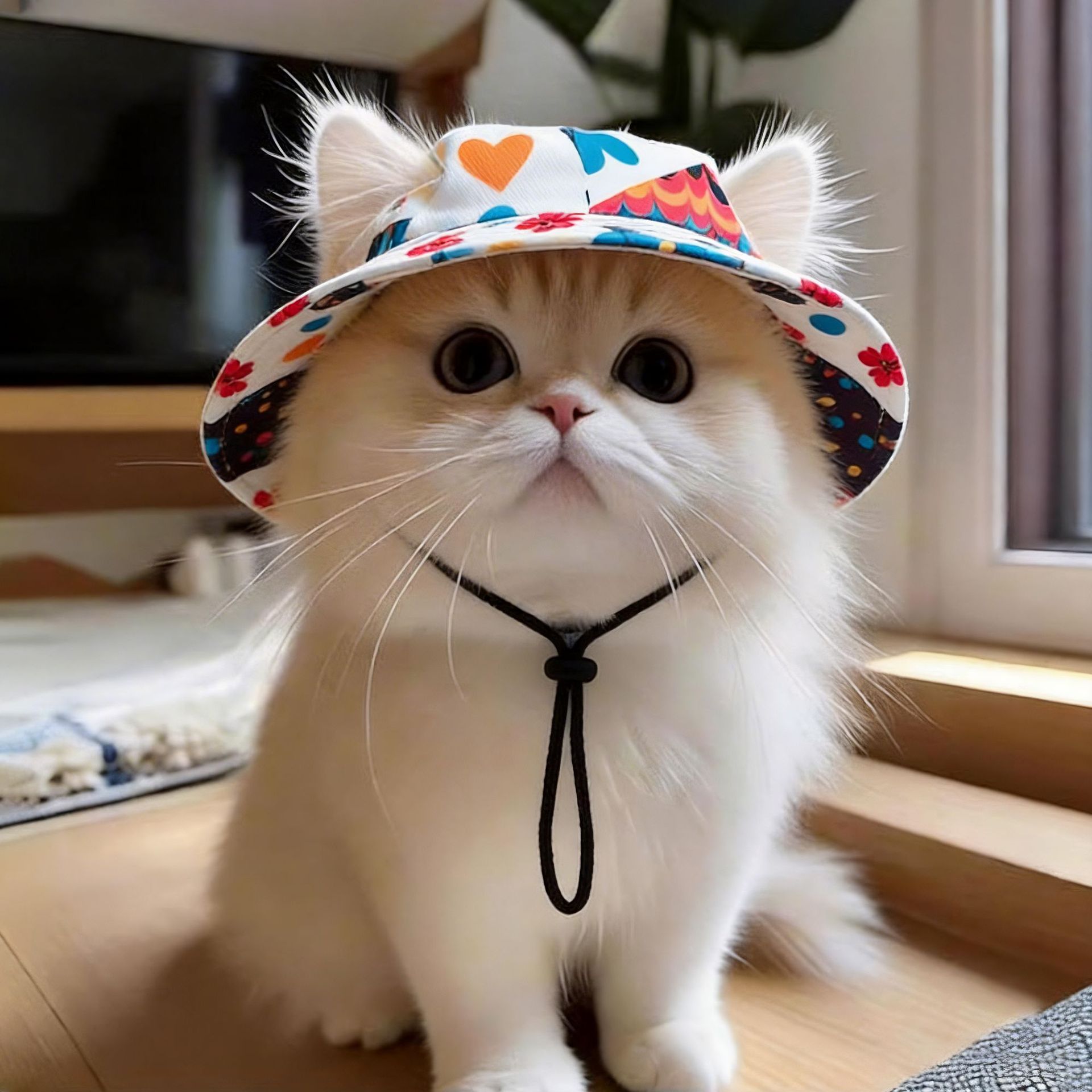 Pet Hats for Small Dogs and Cats, Mini Denim Sunshade Straw Fisherman Hats, Helmet Covers, Outdoor Supplies Wholesale