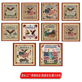 跨境爆款热销潮流可爱新ardinal cross stitch kit鸟类十字绣套件