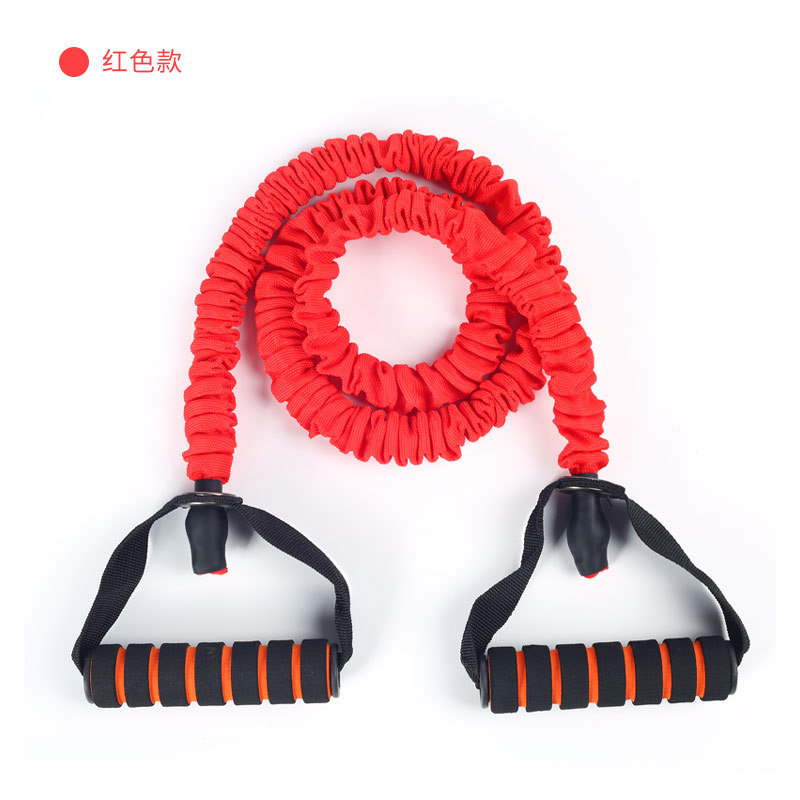 Dispositivo de tensión de la cuerda de tensión de una línea de látex dispositivo de tensión anti-rotura multifunción yoga fitness cuerda elástica expansor de pecho
