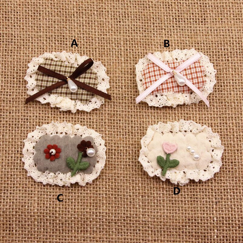 Lace-Edged Pearl Small Square Pieces Accessories DIY Handmade Hair Clips, Shoes, Socks, Bags, Pocket Decorations, Materials, and Accessories Lace-Edged Pearl Small Square Pieces Accessories DIY Handmade Hair Clips, Shoes, Socks, Bags, Pocket Decorations, Materials, and Accessories