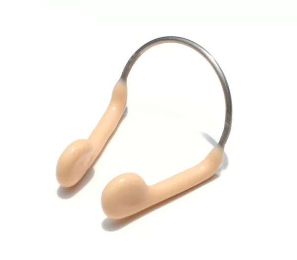 Wholesale boxed nose clip wire nose clip swimming equipment waterproof accessories silicone nose clip with rope nose clip