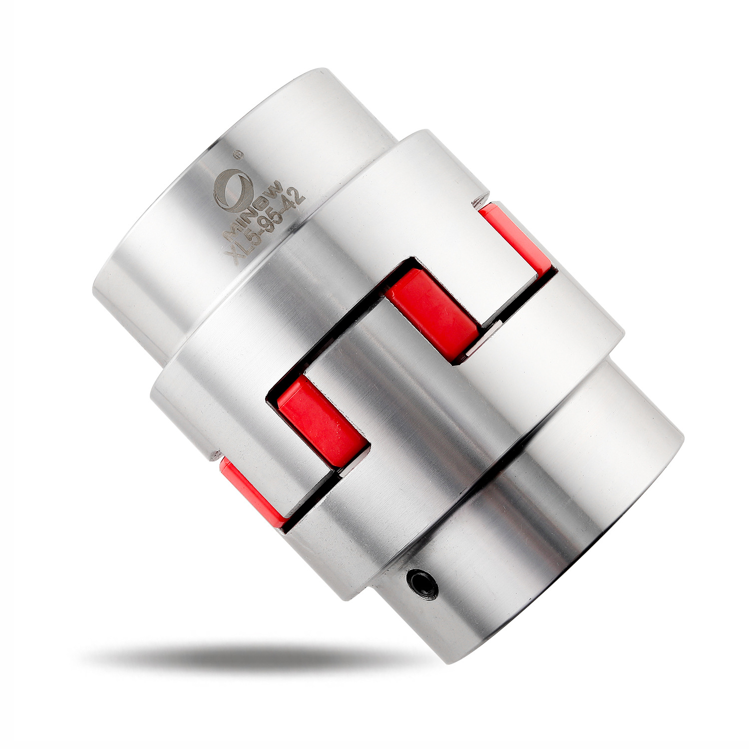 米诺MINOW高精度星形弹性梅花联轴器45号钢爪式大扭矩联轴节键槽