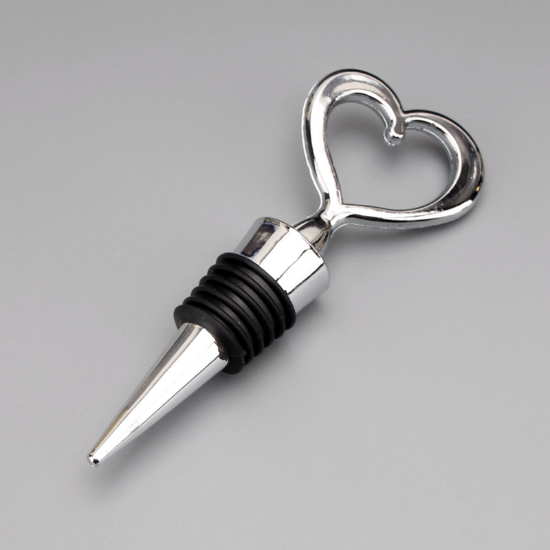 모든 플라스틱 비뚤어진 심장 와인 마개