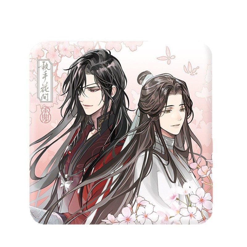 觅星社出品《天官赐福》动画 执手花间系列 周边徽章 谢怜×花城|undefined