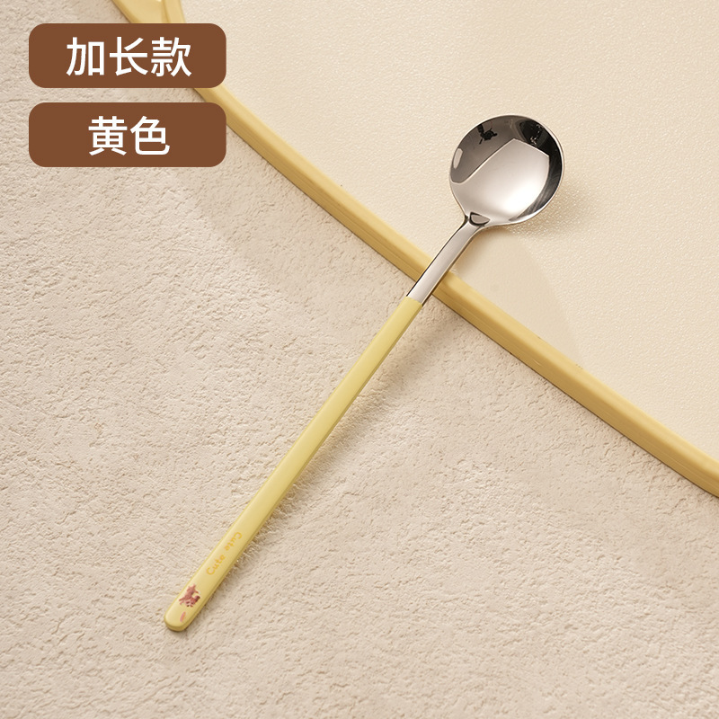 316不锈钢小圆勺咖啡饮品搅拌棒婴儿牛奶粉专用搅奶棒蜂蜜勺|undefined