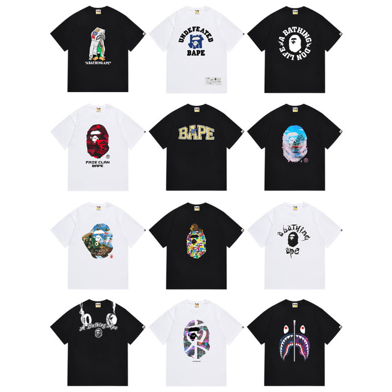 High-End Version 260g Trendy Brand Cross-Border Wholesale Supply Foreign Trade Dropshipping 260g Heavyweight Pe Shark Short-Sleeve T-Shirt High-End Version 260g Trendy Brand Cross-Border Wholesale Supply Foreign Trade Dropshipping 260g Heavyweight Pe Shark Short-Sleeve T-Shirt