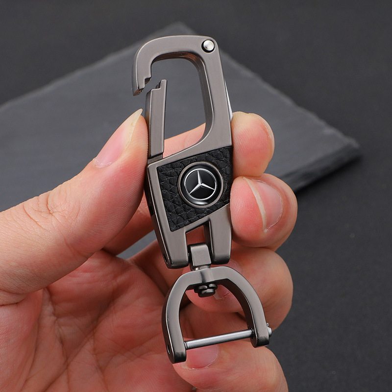 Transfronterizo Amazon vende nuevos llaveros para automóviles, llaveros para automóviles exclusivos para cada modelo, hebillas colgantes para hombres