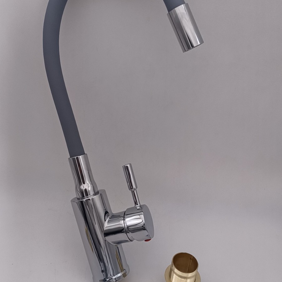 Grifo Mezclador para Lavabo de Aleación de Zinc, Agua Fría y Caliente, Galvanizado, para Baño y Lavabo image 13