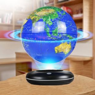 Magnetic Levitation Globe Self-Illuminating Office Decorations Living Room Desktop Ornaments Creative Gifts Birthday Gifts