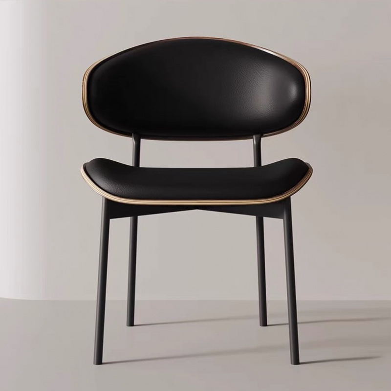 고급 검정색 원목 페인트 모델