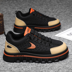 2024年春季阿甘鞋加絨保暖運動板鞋休閒增高防水耐磨跑步鞋冬季