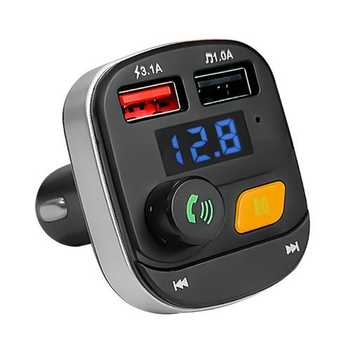 F07 car charger bluetooth player call hands-free car usb3.1A fast charging FM transmitter mp3