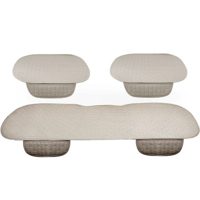 Cushion, Non-Slip, Bundle-Free Three-Piece Set — Seat cushion, seat cover