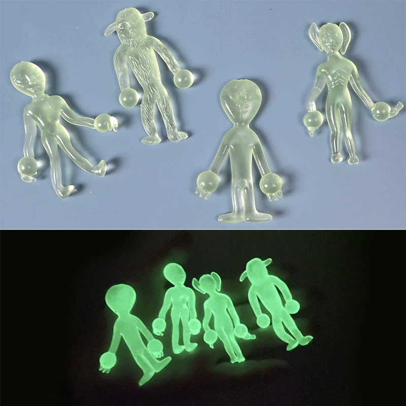 Изпорб Skull Sitto Fun Troubled Ejection Toys TPR Software Volume Alien Finger Volume Toys