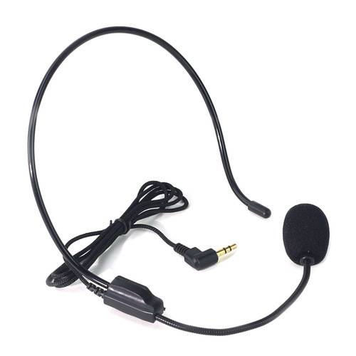 Computer sound card amplifier headset microphone headset teacher special class general teaching wired headset microphone