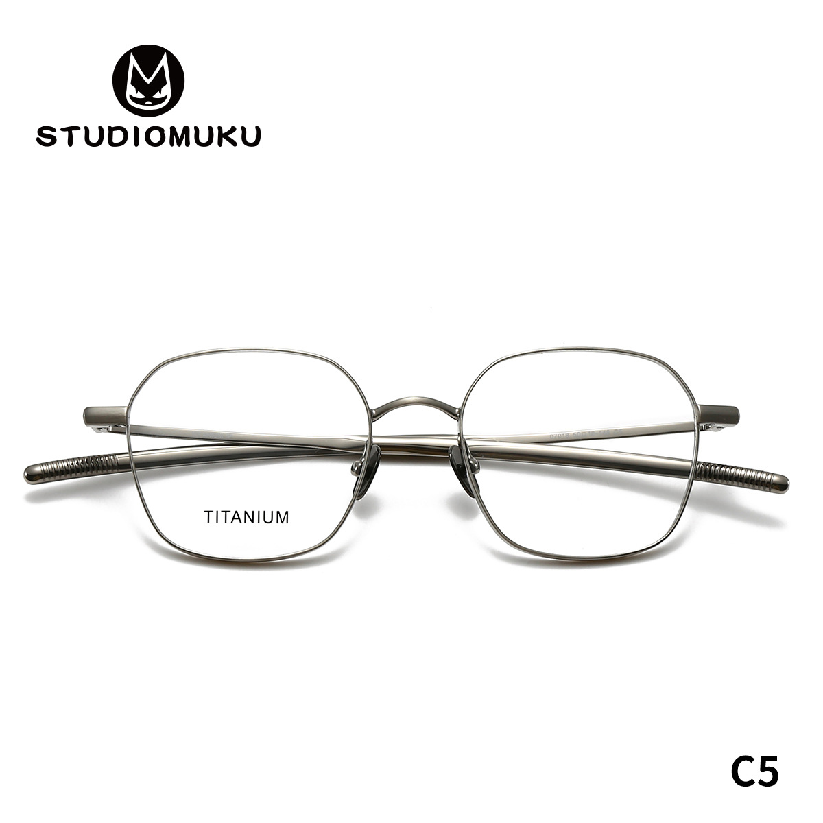 STUDIOMUKU gafas de madera cool marco de gafas de mujer retro ultra ligero cómodo marco de gafas de hombre de negocios cómodo cuadrado