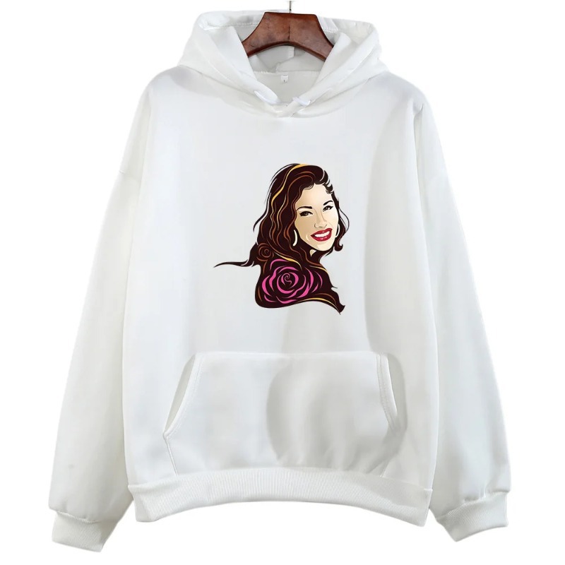 Selena Quintanilla Printing Graphic Hoodies Prevalent Fall