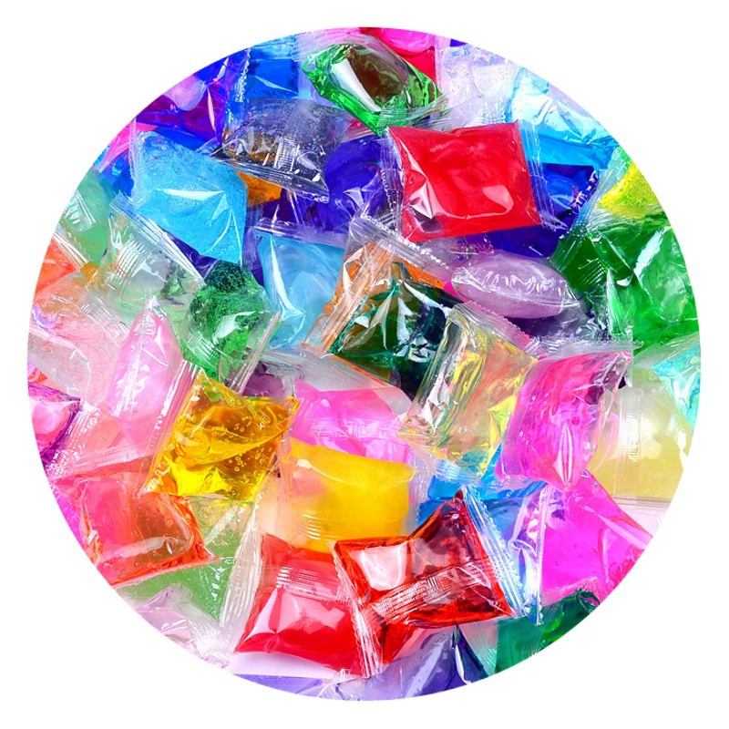 Хрустальная грязь оптовая продажа пузырьковый клей слизи с высоким значением