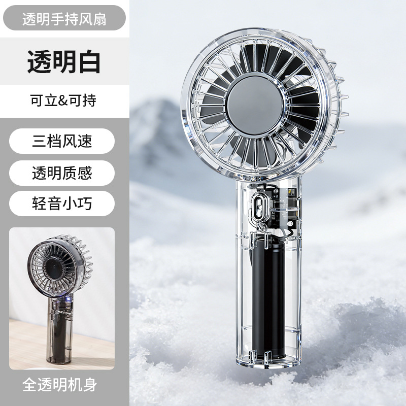 Mini ventilador portátil portátil de larga duración USB recargable pequeño ventilador de escritorio al aire libre