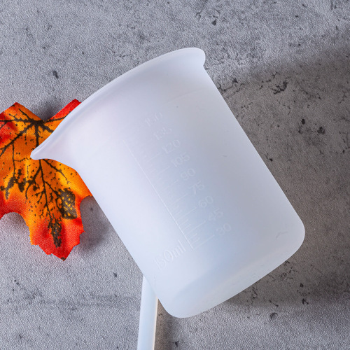 Crystal glue mold DIY handmade tool with scale 150mI ml no-clean silicone measuring cup