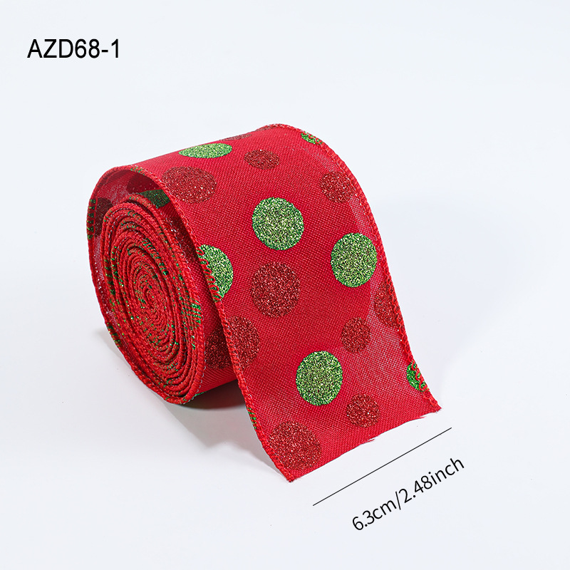 Ribbon de Navidad rayas de color ribbon minimalista árbol de Navidad guirnaldas decoración de regalo embalaje arco diseño de atmósfera