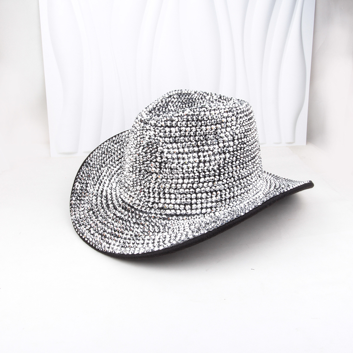 Sombrero de vaquero de fieltro – para bodas/fiestas temáticas, estilo western