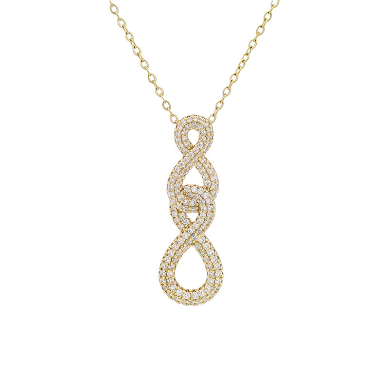 Chapado en color de 14k (colgante único sin cadena)