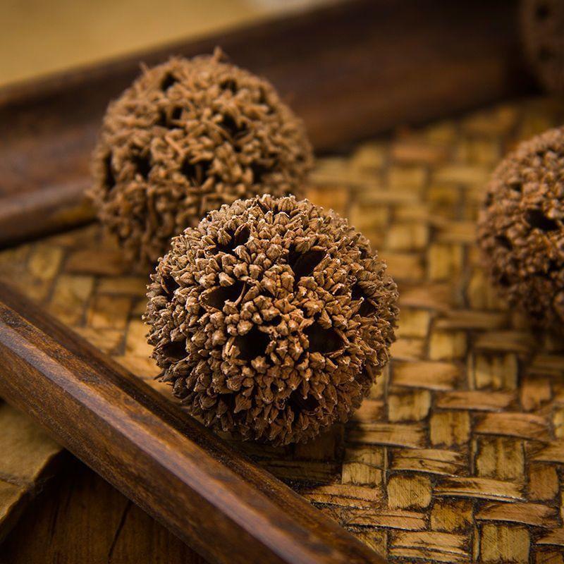 Lulutong Sweetgum Fruit 500g Dried Liquidambar Fructus Traditional Chinese Herb for Decoction and Herbal Tea in use