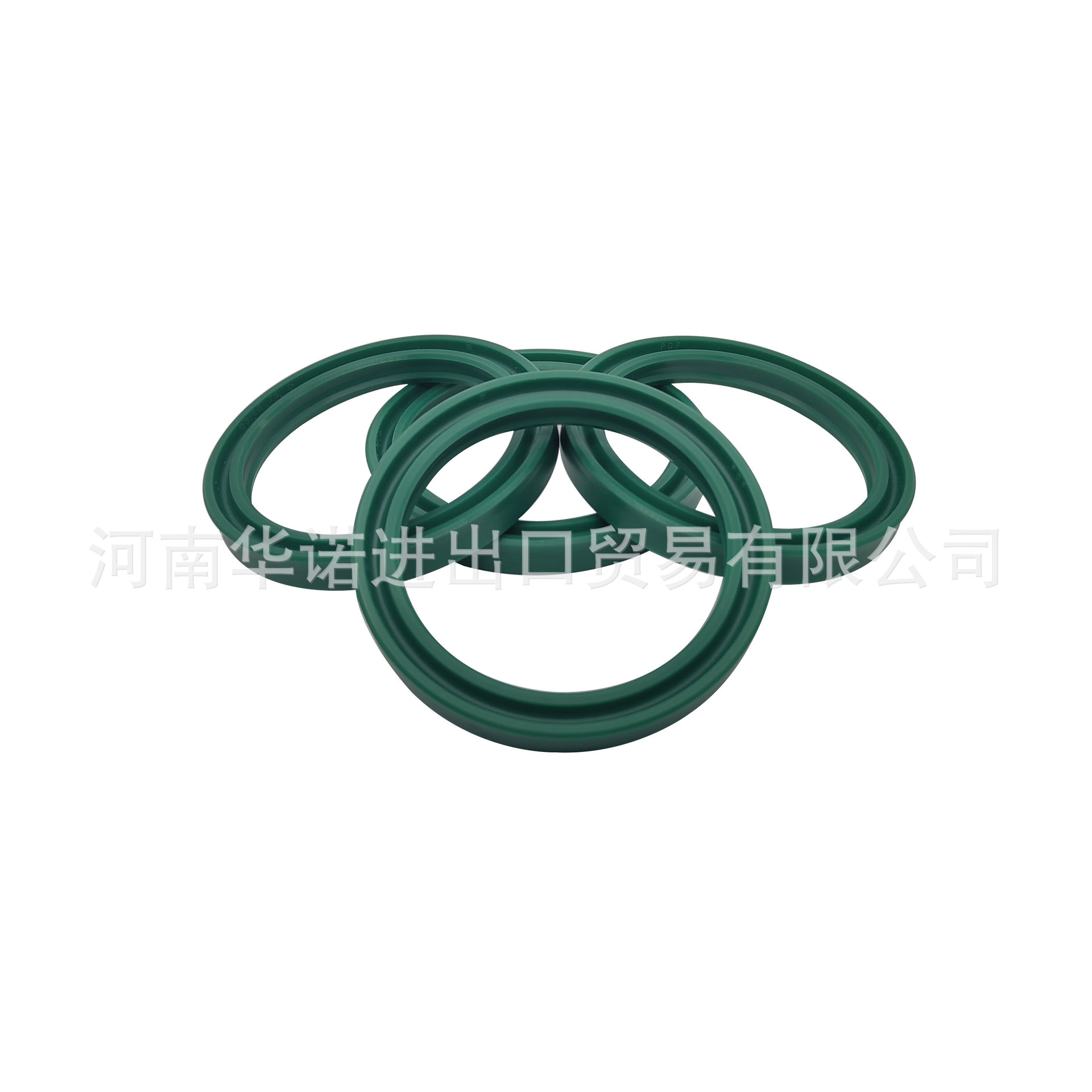 轴用活塞杆用BS泵车密封双唇油封50*60*10 聚氨酯绿色