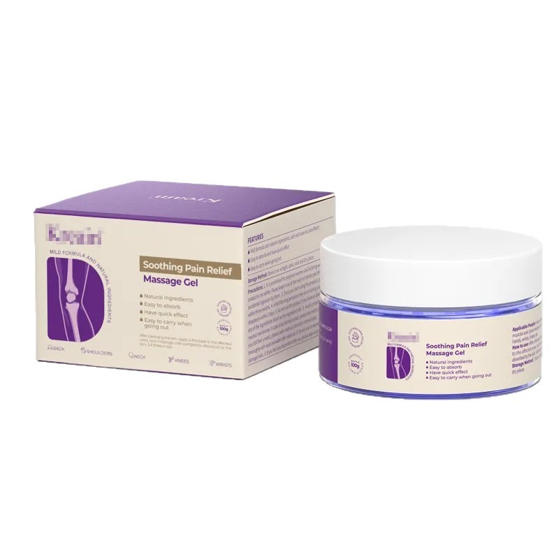 跨境Kresin Joint Pain Purple Gel 爆款关节护理凝胶100g/50g批|undefined