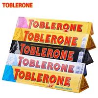 Импортированный треугольный шоколад Toblerone (Toblerone) 100 г — assorted вкусы: молочный, тёмный, белый, солёный